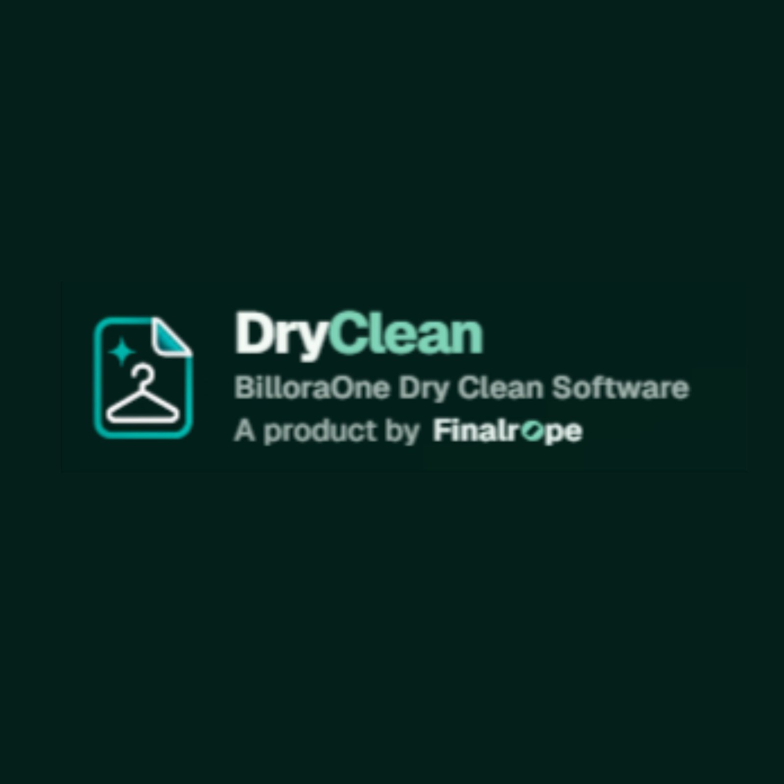 BilloraOne Dry Cleaning Software